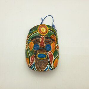 Tribal Wall Mask From Acapulco-Ceramic